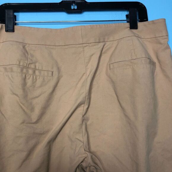 Lafayette 148 Pants Womens 12 Brown Flat Front Trouser - Picture 4 of 8